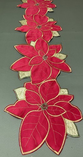Long narrow red gold - , green