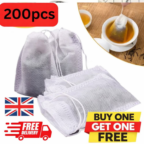 200pcs empty tea bags - tea,