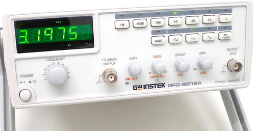 Instek gfg 8216a - instek,