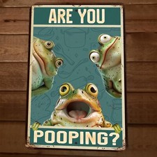 Are You Pooping Frogs  8x12