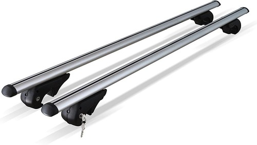 Lockable car roof bars - lockable, rails