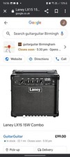 LANEY LG12 Guitar Amplifier/