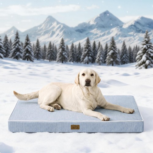 Dog bed cooling orthopedic - dog,