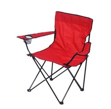 Burgundy portable camping chair for sale