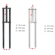 Triple Tree 1'' Bike Fork