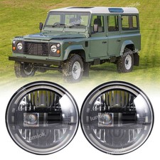 7" in LED Headlights Halo DRL