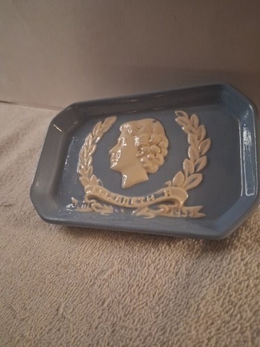 Vtg 1953 trinket tray dish - vtg,