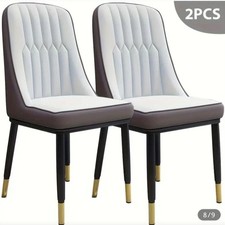 2pcs  Leather Dining Chair