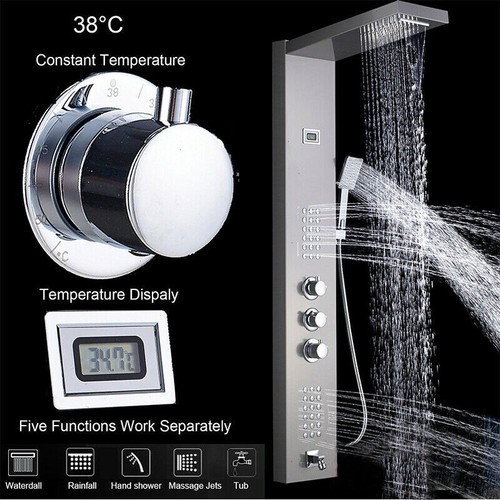 Thermostatic shower panel - shower,