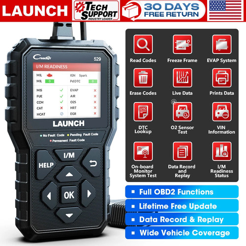 Launch cr529 obd2 can eobd - launch,