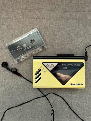 Sharp 102 stereo cassette - jc‑102,