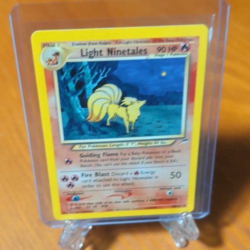 Light ninetales 105 neo - ninetales,