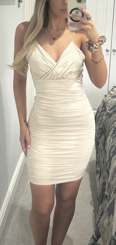 Polly cream ruched low back - oh,