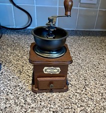 Vintage Wooden Coffee Grinder