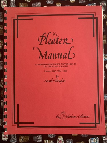 The pleater manual sarah - pleater, by
