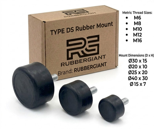 Anti vibration rubber buffer - rubber,