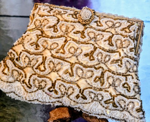 Vtg 1920s 30s beaded art - vtg, /30s