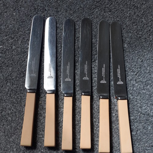 Vintage butter knives j - butter,