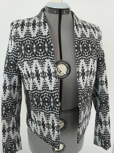 Black grey blazer jacket - h&m,