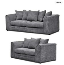 Dylan 3+2 Seater Fabric Jumbo