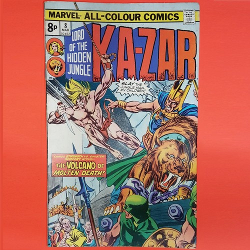Zar 1975 savage land - ka-zar,