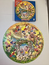 Snow White Jigsaw Round