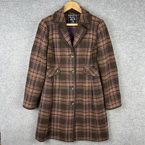 Boden moon tweed overcoat - by,