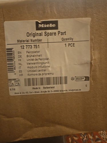 New genuine miele 12773751 - genuine,