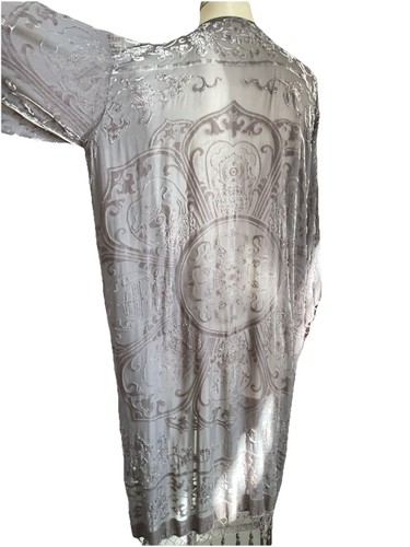 Devore velvet fringed - devore,