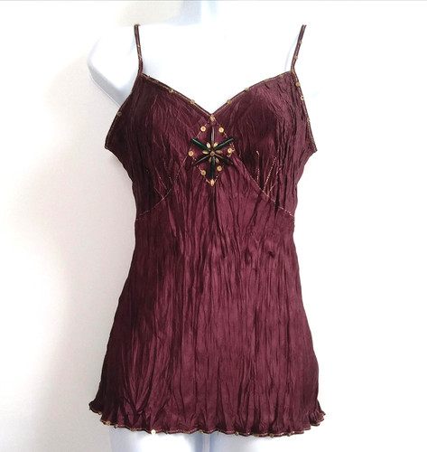 Monsoon silk camisole - , top