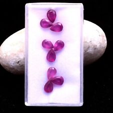 9 Pcs Natural Ruby 7mmx5mm