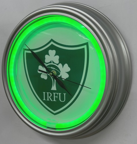 Ireland rugby green led - green, 'neon