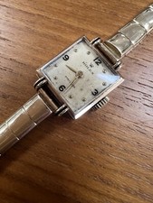 ROLEX Precision 1930/50s Ladies 9ct Gold Bracelet Cocktail Watch *NOT WORKING*