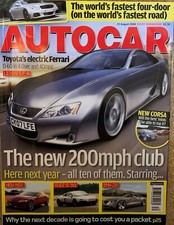 AUTOCAR MAGAZINE 23-AUG-06 -
