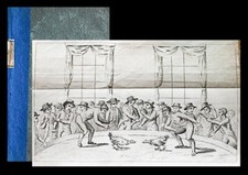 1814 Cock Fighting Sketchley