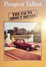Peugeot Talbot Diesels - 505 305 205 Horizon Brochure 1985