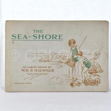 Vintage 1938 Wills's "The Sea-Shore" Cigarette Card Album - COMPLETE SET
