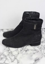 AQUATALIA Classic Black Suede