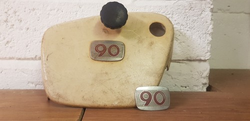 Honda c90 badge - honda, (cm91)