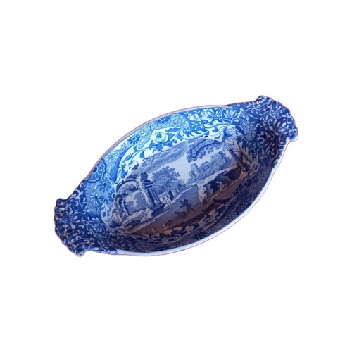 Spode blue italian oval - blue, italian....oval