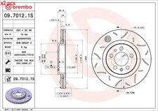 X2 PCS L&R SIDES 09.7012.1S