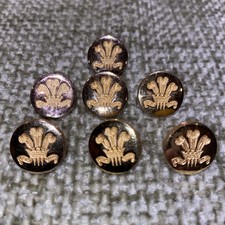 Military Style Buttons Gold