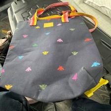 Joules Pink Floral Tote Bag Suitable for Shopping, Weekender, Beach, Gym