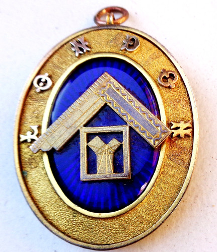 Large masonic medal - large,