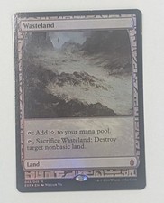 MTG Wasteland Zendilar Expeditions Full Art Foil