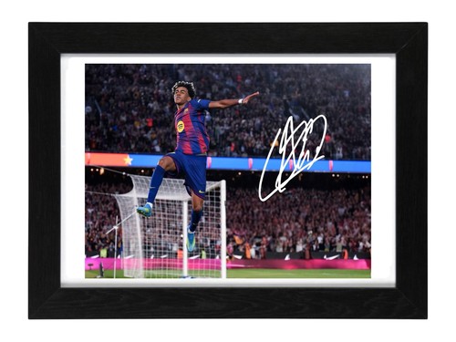 Lamine yamal signed autograph - lamine,
