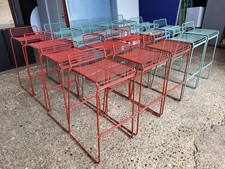 Used Bar Stools Set – 2x HAY Hee Bar Stools, Indoor/Outdoor, Stackable