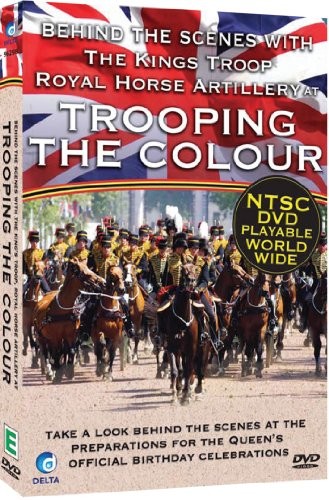 Behind the scenes trooping - at,