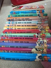 Vintage Noddy Enid Blyton Hardback Books Bundle X 15 70s 80s 90s