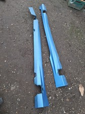 Ford fiesta mk7 zetec s Vision Blue side skirts - F2 #Ma2